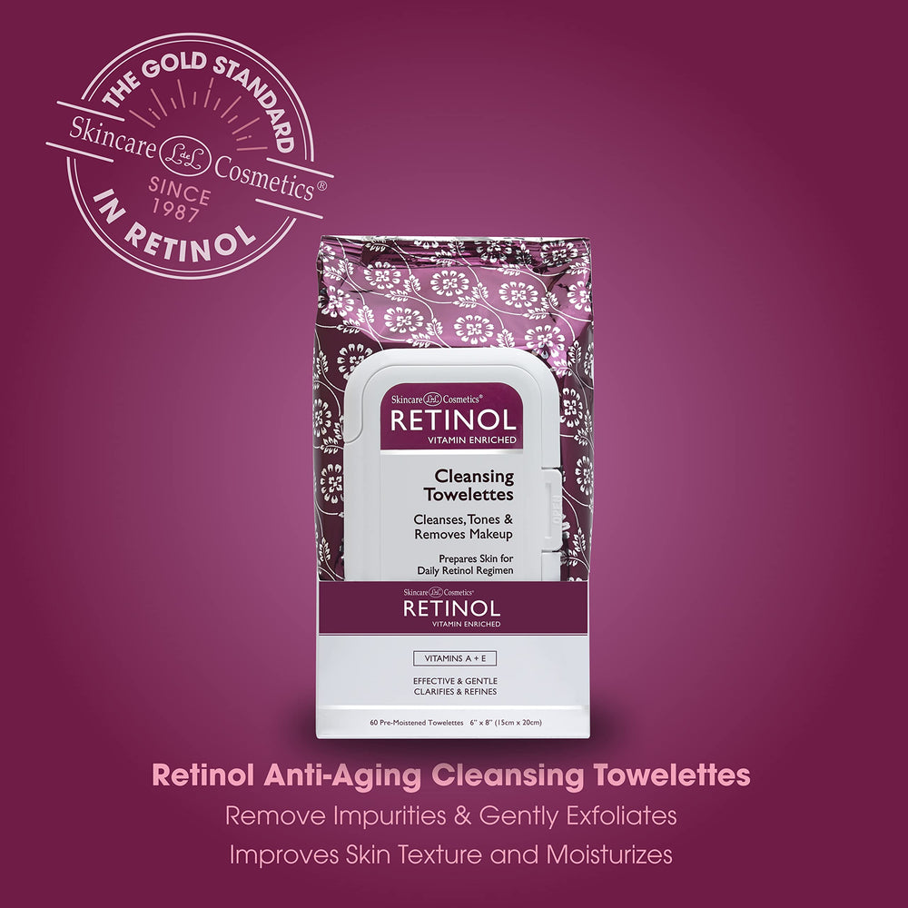 Exfoliation douce sur peau avec LIVAURA Retinol en déplacement