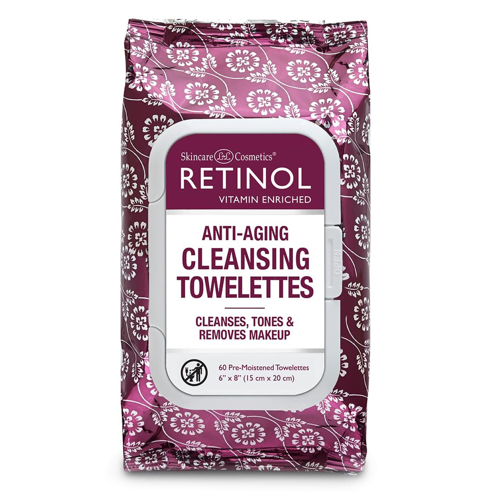 Lingette LIVAURA Retinol nettoie et démaquille en un seul geste