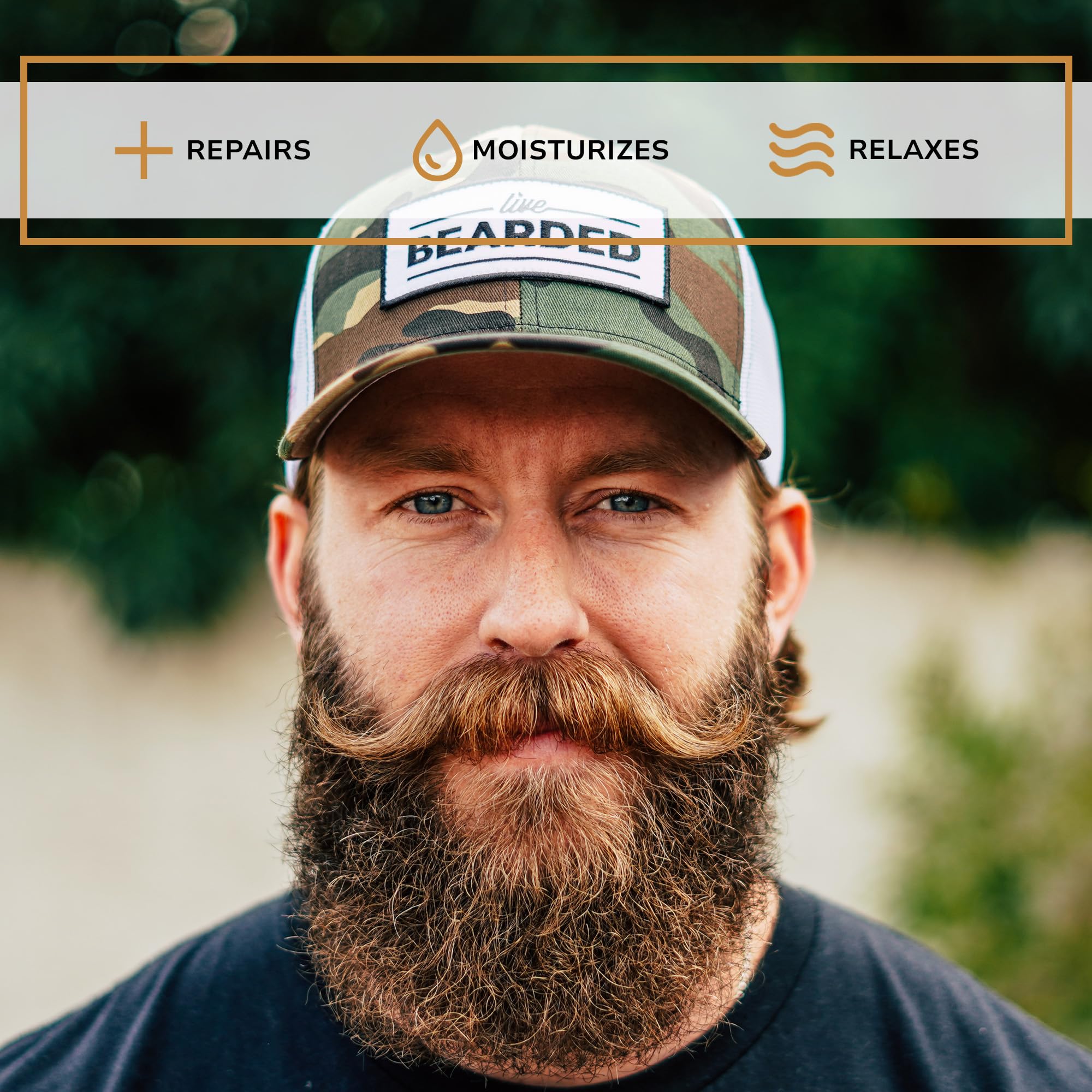 Live Bearded Exécutive: emballage senteur cuir vanille pour une expérience masculine