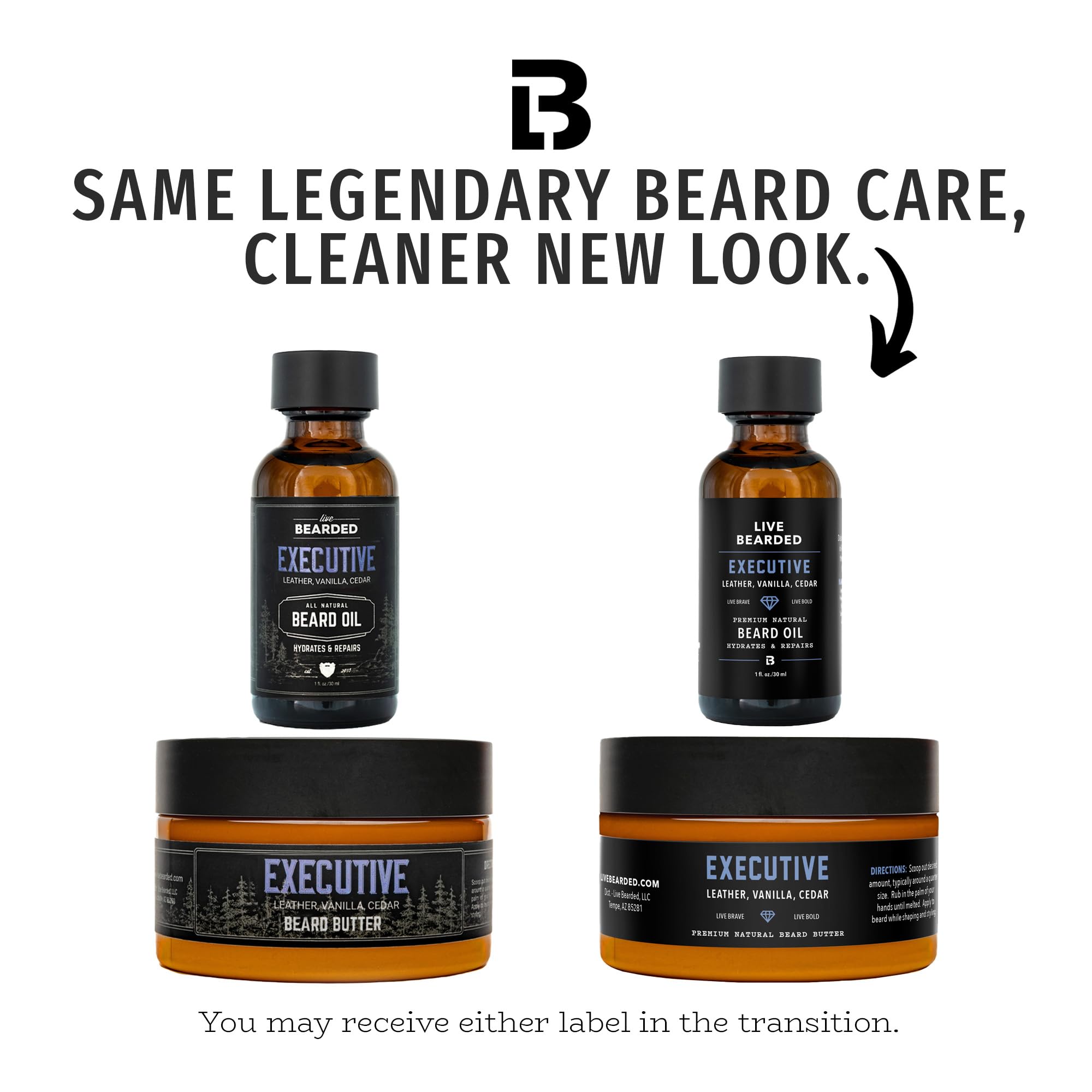 Live Bearded Exécutive: pot beurre barbe pour hydrater peau et poils