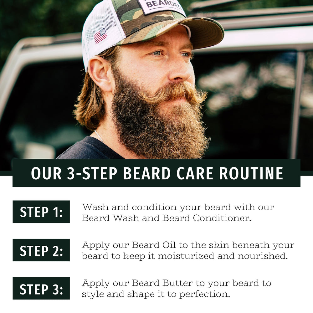 Live Bearded – utilisation quotidienne simple pour nourrir poils et peau.