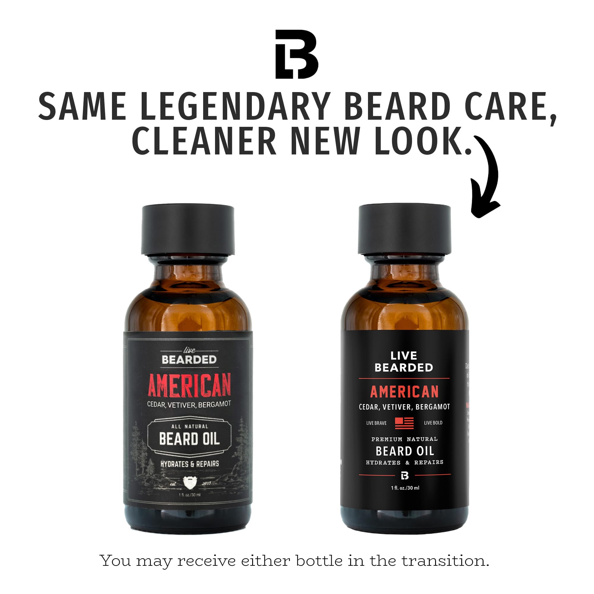 Live Bearded huile barbe vetiver : douceur durable et parfum masculin.