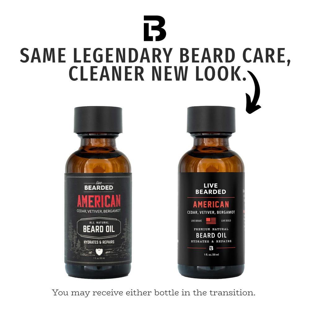Live Bearded huile barbe vetiver : douceur durable et parfum masculin.