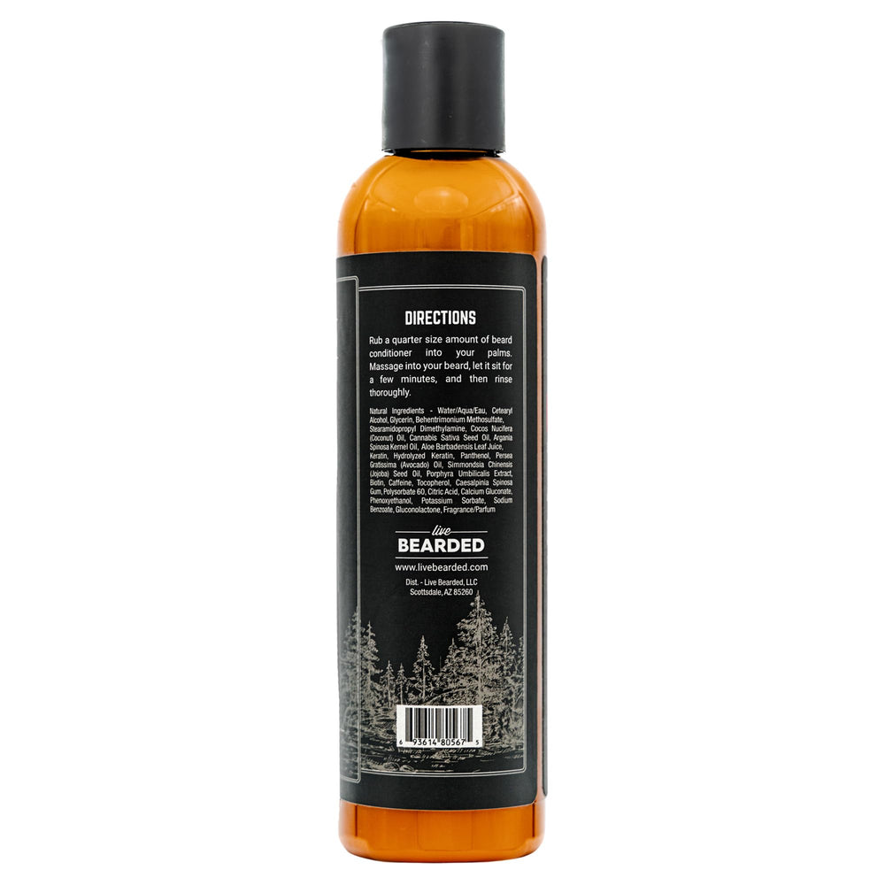 Live Bearded ingrédients huiles coco et argan, nourrissent la barbe et la peau.