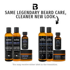 Live Bearded kit complet apres-shampooing barbe – démêle et adoucit les poils.