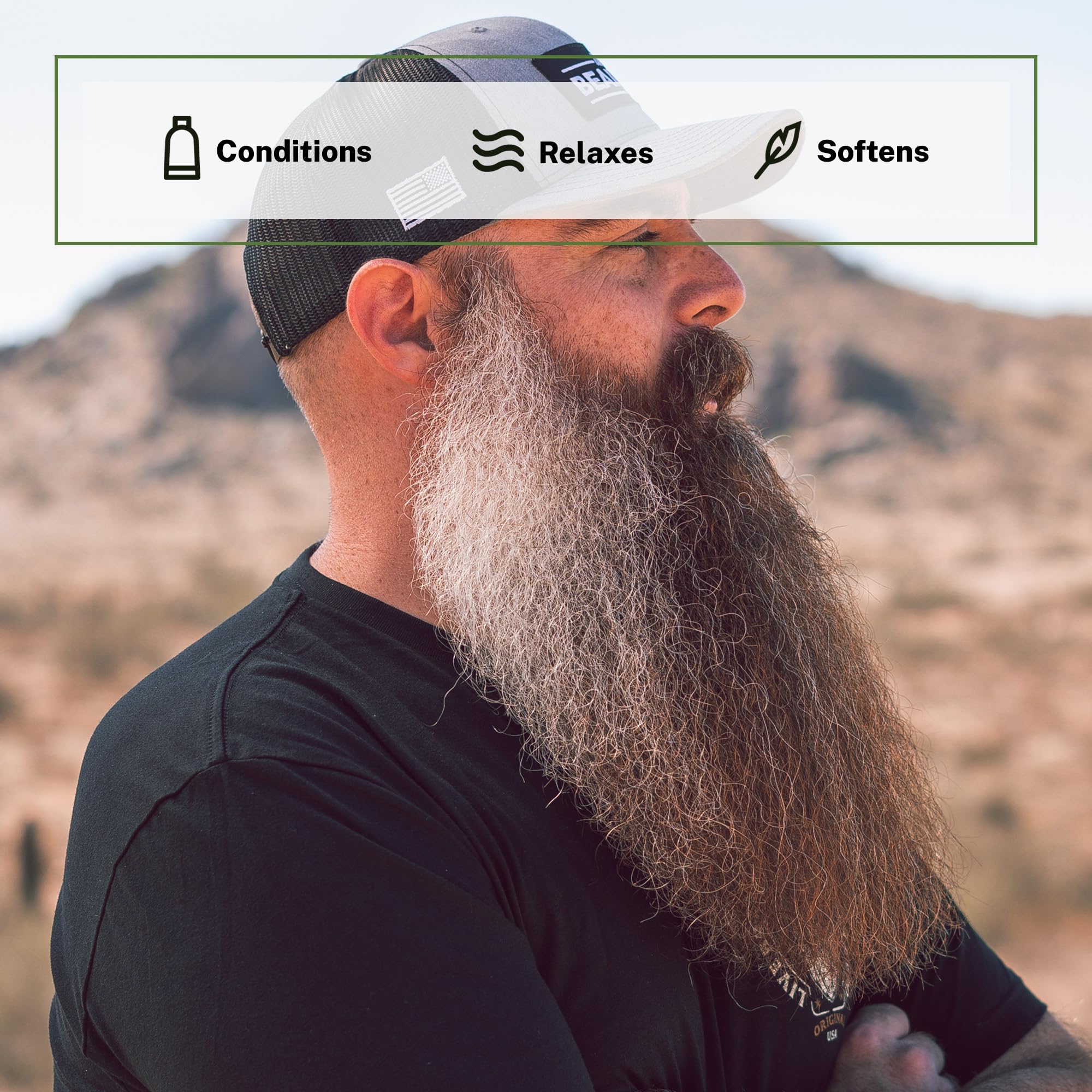 Live Bearded kit soin barbe complet – ensemble produit pour une routine efficace.