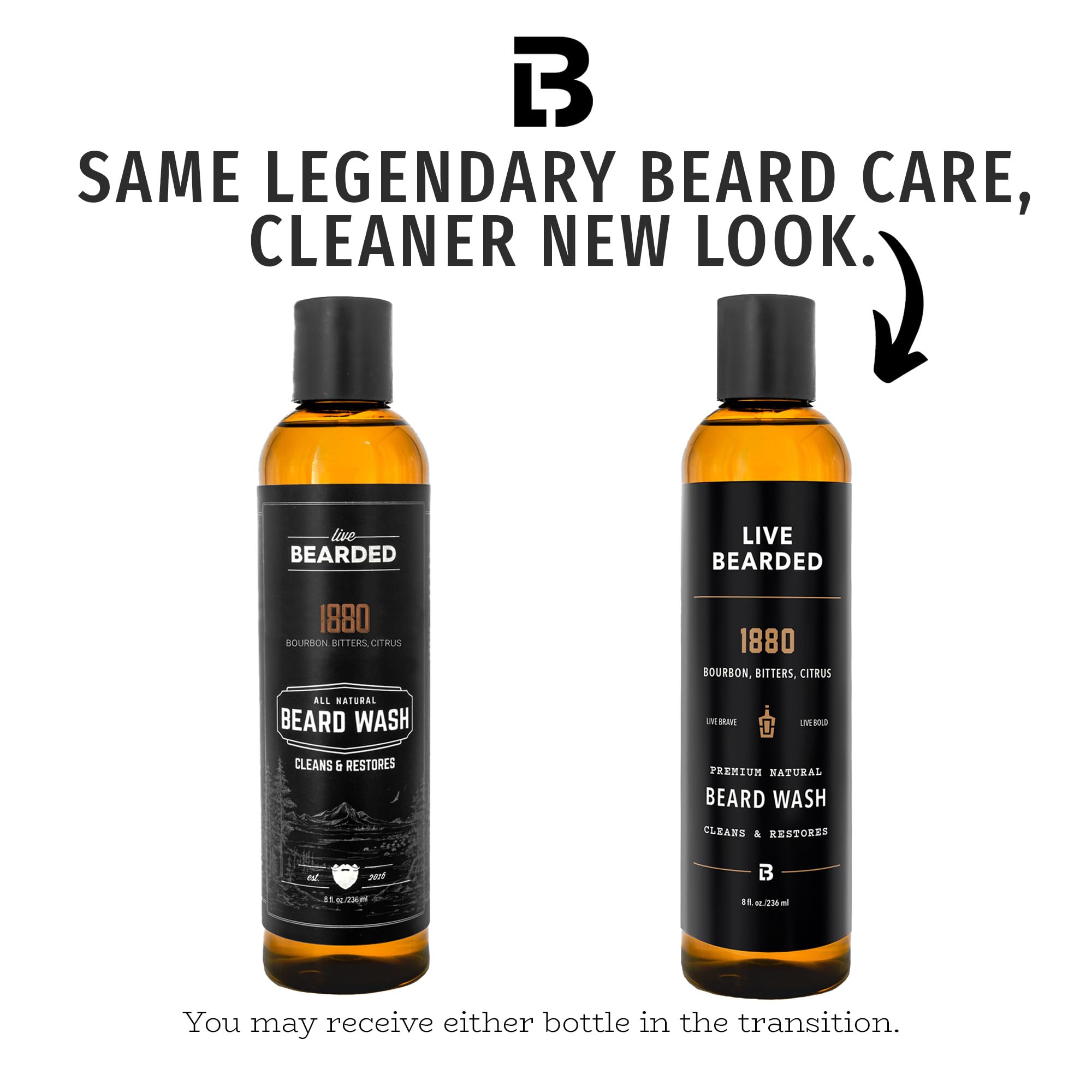 Live Bearded – mousse-douce-1880: lavage quotidien pour barbe et visage