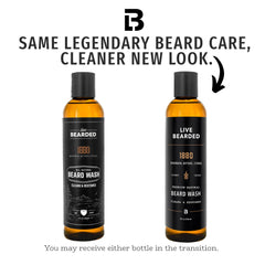 Live Bearded – mousse-douce-1880: lavage quotidien pour barbe et visage