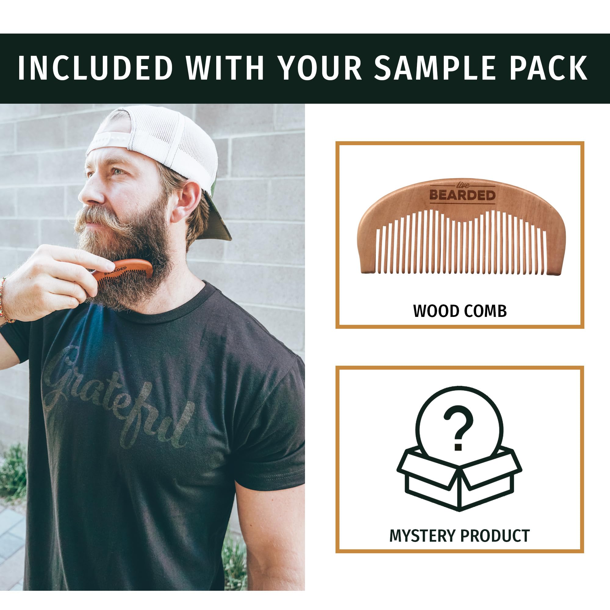 Live Bearded Senteur Variante 3 — soin aromatique pour barbe durable.