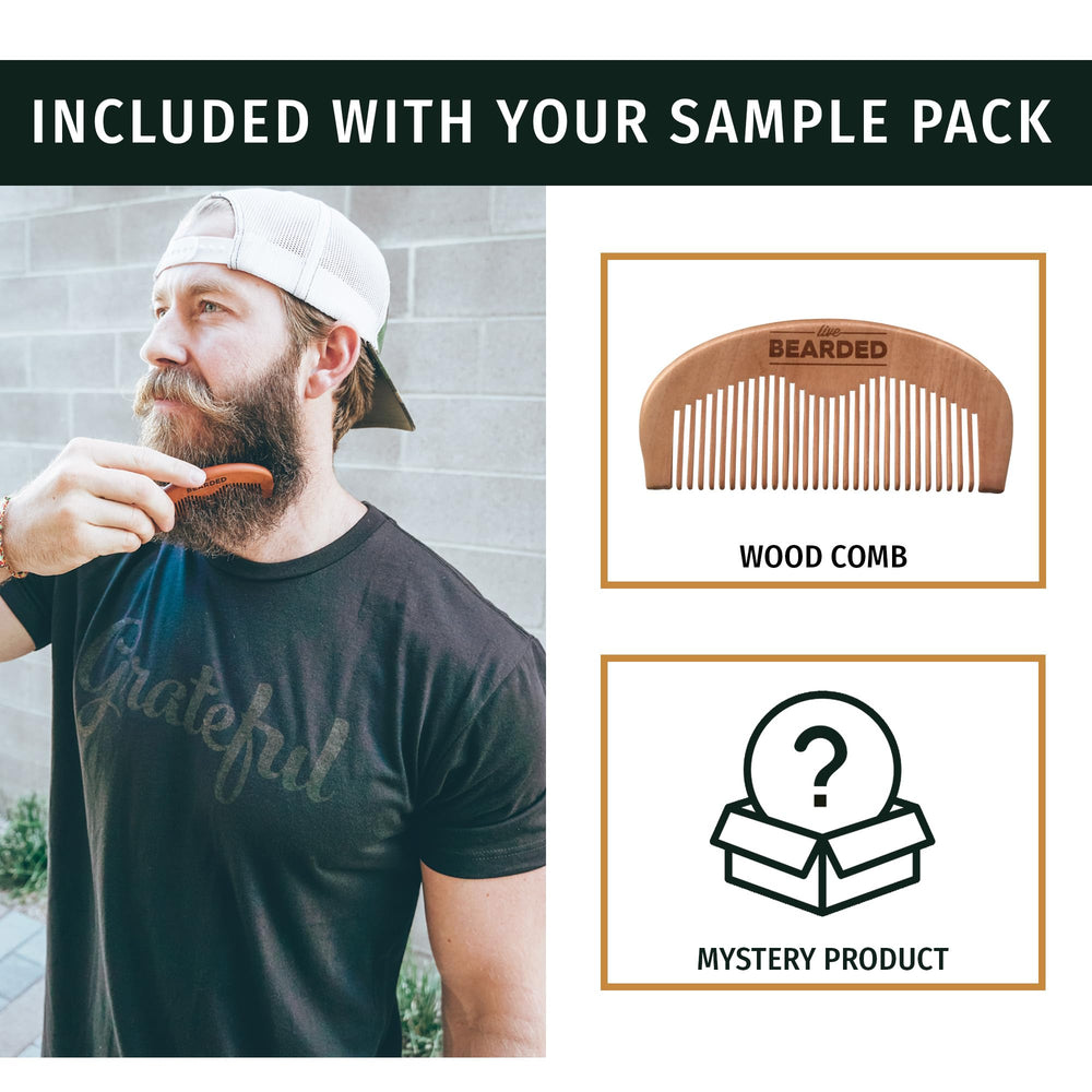 Live Bearded Senteur Variante 3 — soin aromatique pour barbe durable.