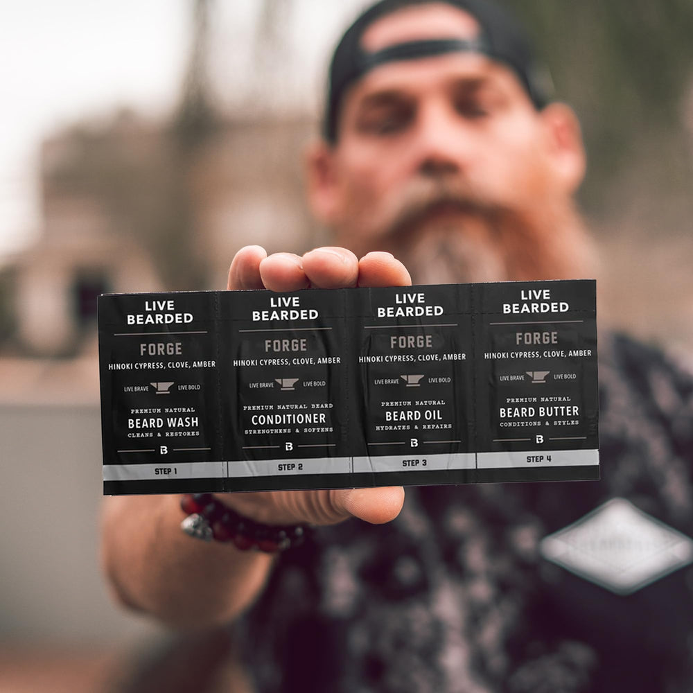 Live Bearded Senteur Variante 4 — parfum varié pour renouveler le rituel.