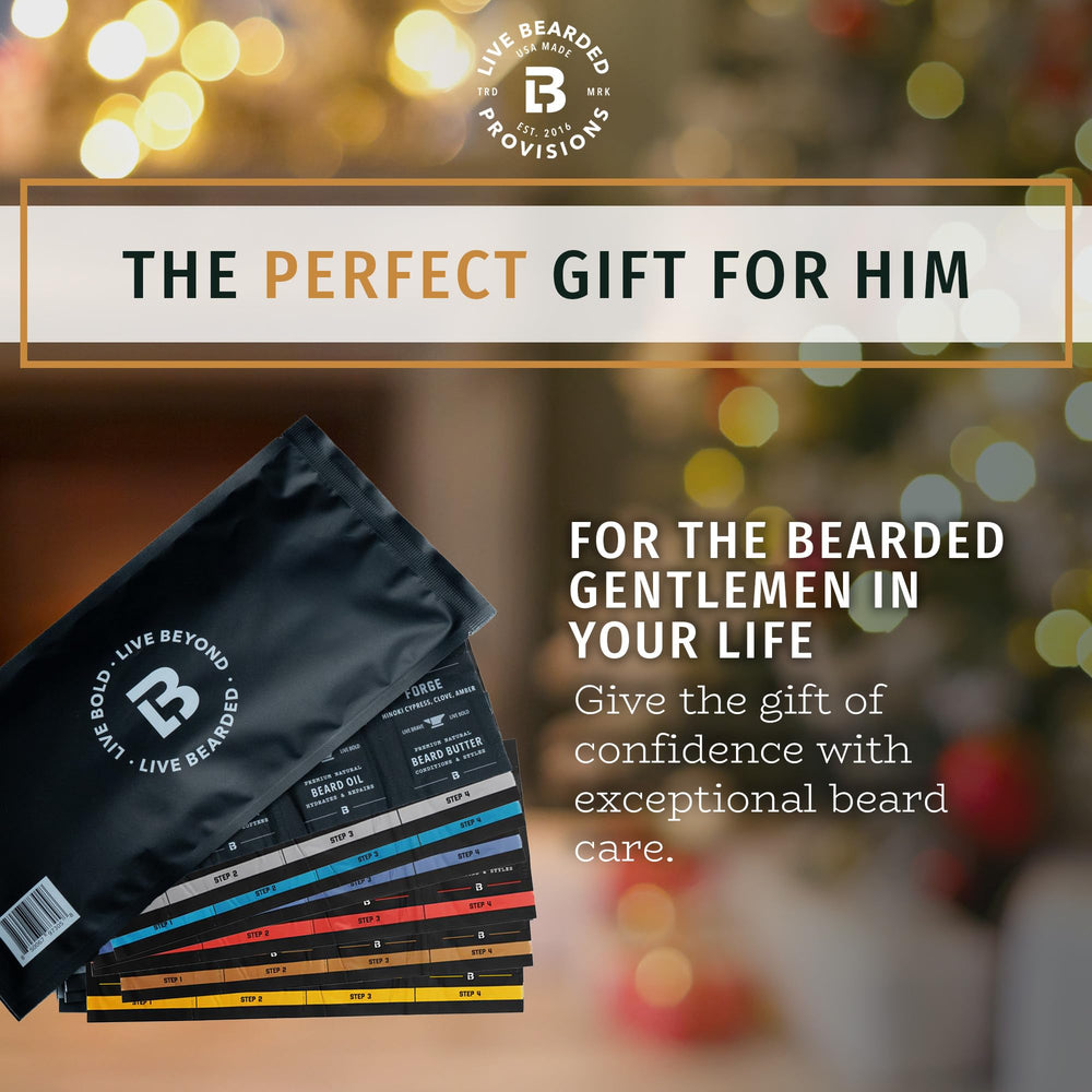 Live Bearded Senteur Variante 5 — parfum masculin polyvalent pour usage quotidien.