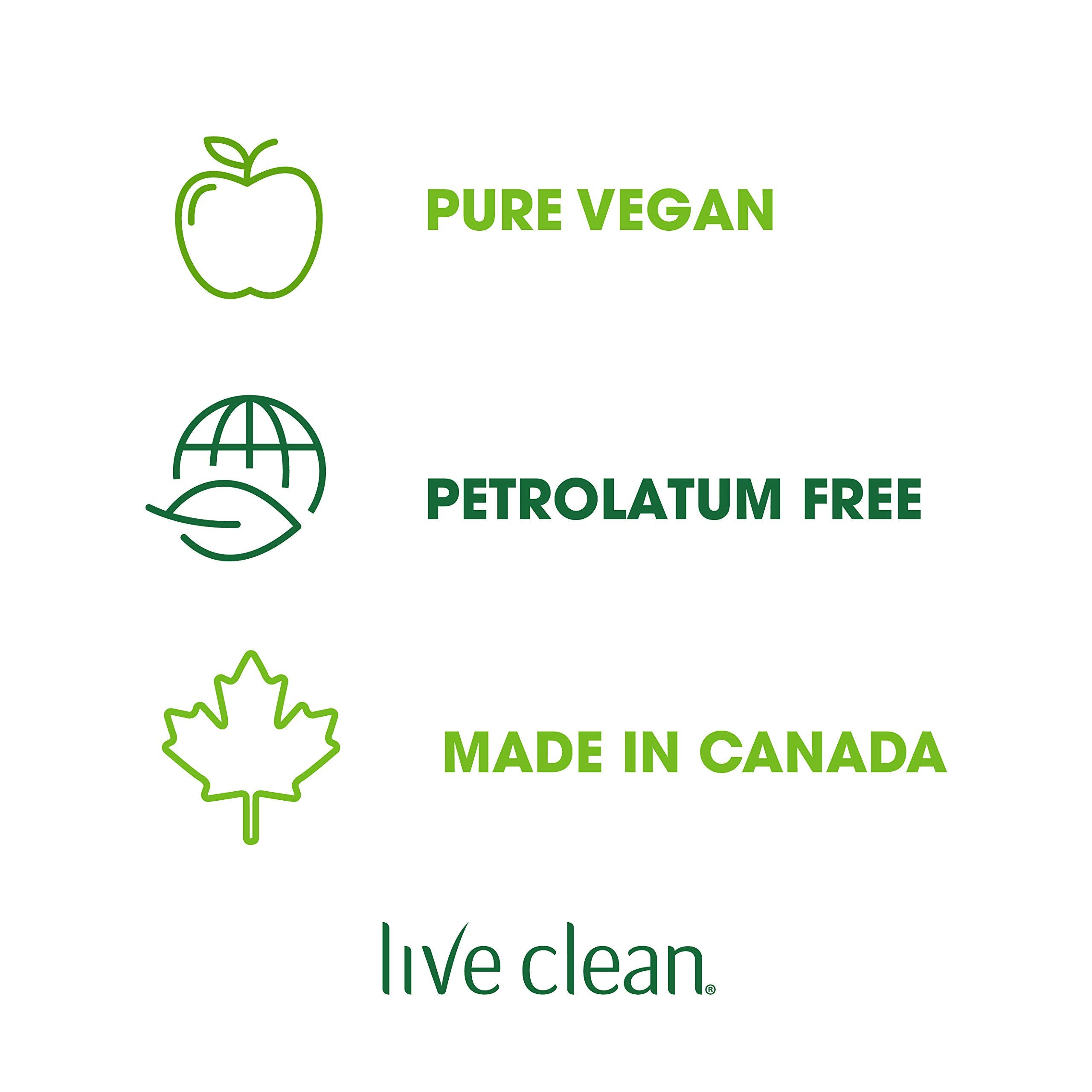 Live Clean huile dabricot - hydratation nourrissante pour les mains.
