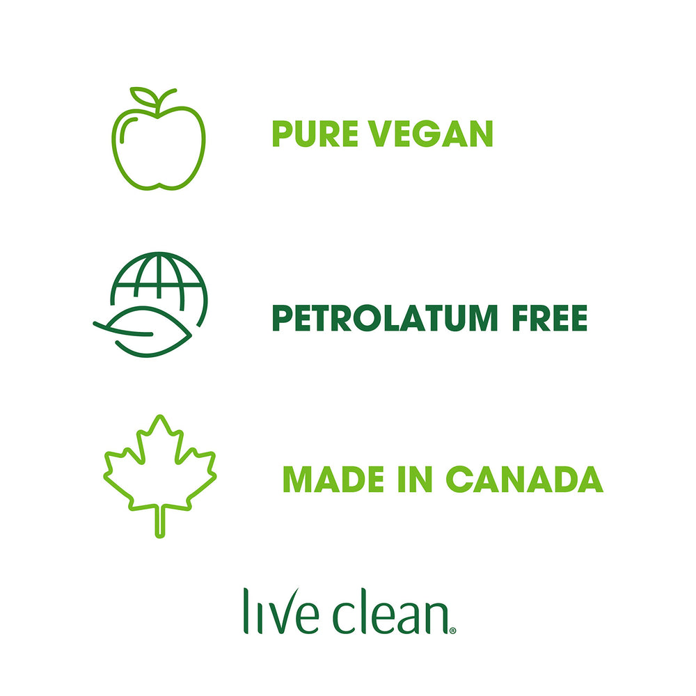 Live Clean huile dabricot - hydratation nourrissante pour les mains.