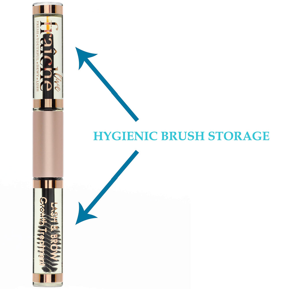 Sérum cils et sourcils Live Fraiche application précise.