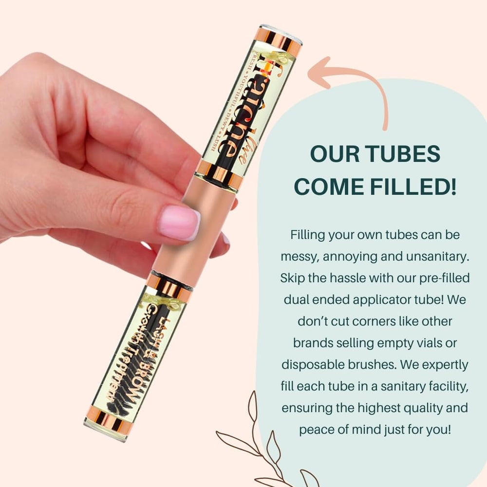 Tube sérum cils Live Fraiche embout double.