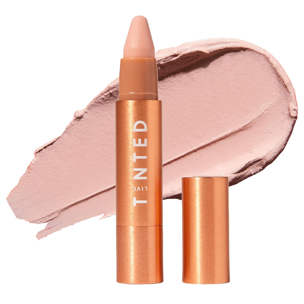 Live Tinted Huestick Aura échantillon-teinte pour découvrir rapidement la teinte idéale sur votre peau.