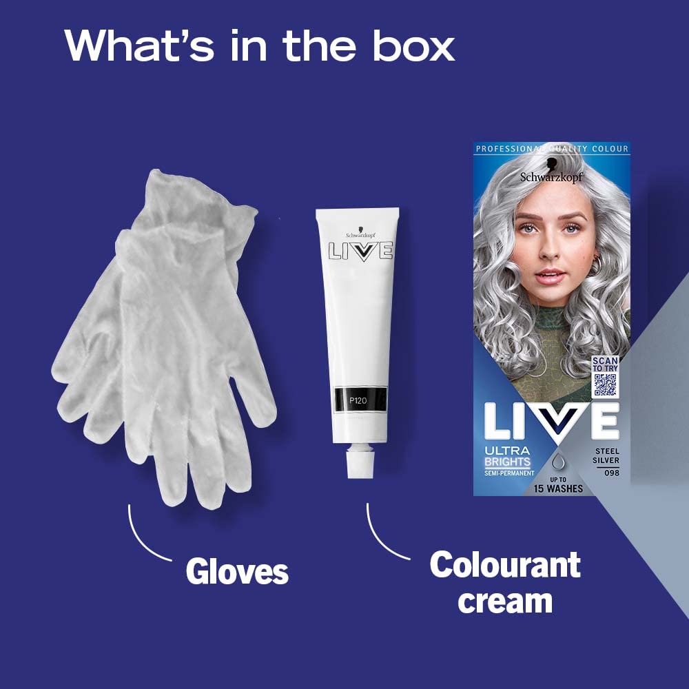 LIVE Ultra Brights pre-nettoyage – prépare les cheveux pour une meilleure prise