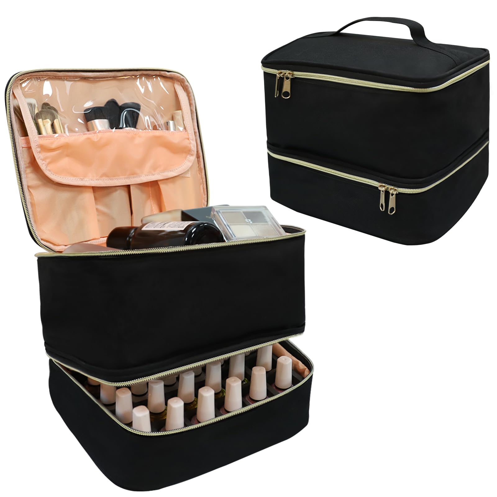 LIVEBAY Organisateur Vernis Double-Couche: rangement clair et efficace.