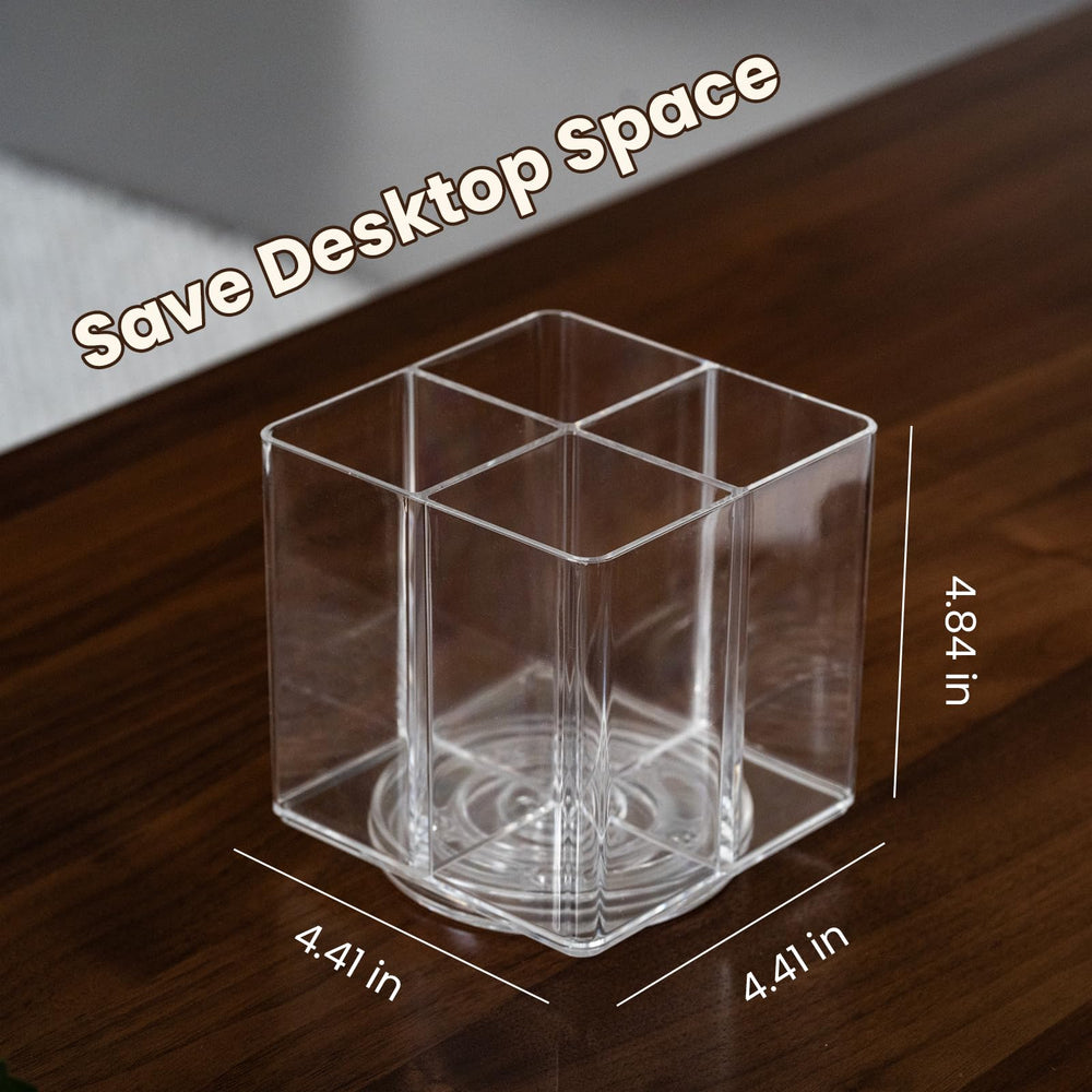 LiveGlow quatre-compartiments organisation tout garder separe et accessible sur le bureau