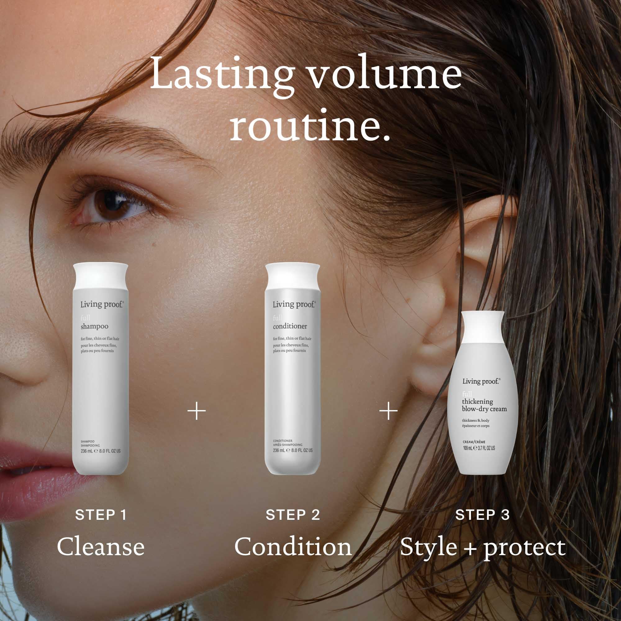 Living Proof Full Conditionneur: formule sans silicone et sans parabènes.