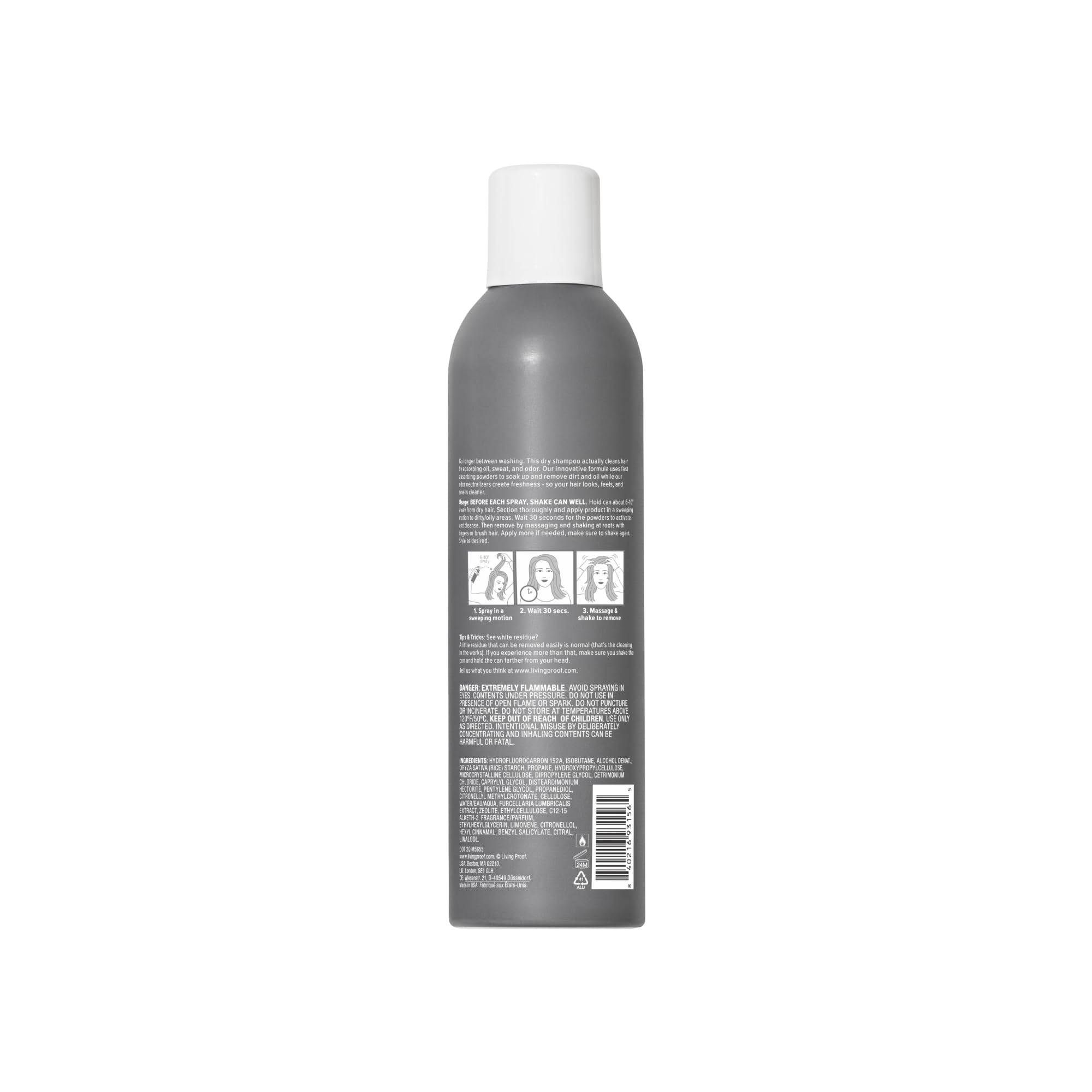 Living proof Dry Shampoo cheveux-propres et cuir chevelu rafraîchi entre les lavages