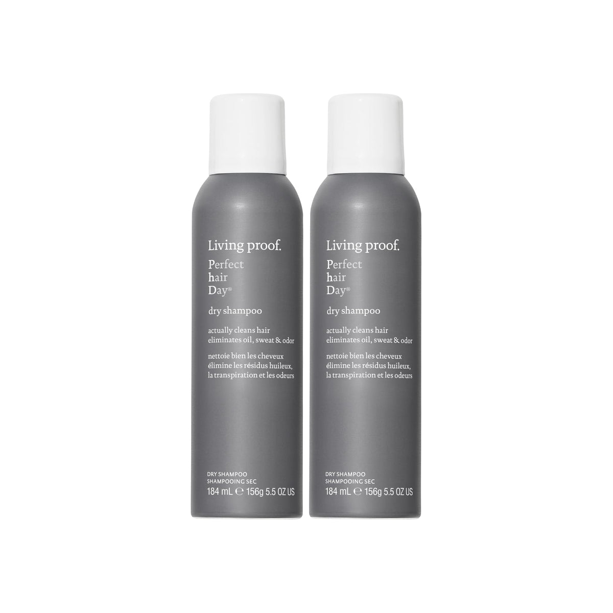 Living Proof Shampoing sec Perfect Hair Day — bouteille prête à une utilisation rapide.