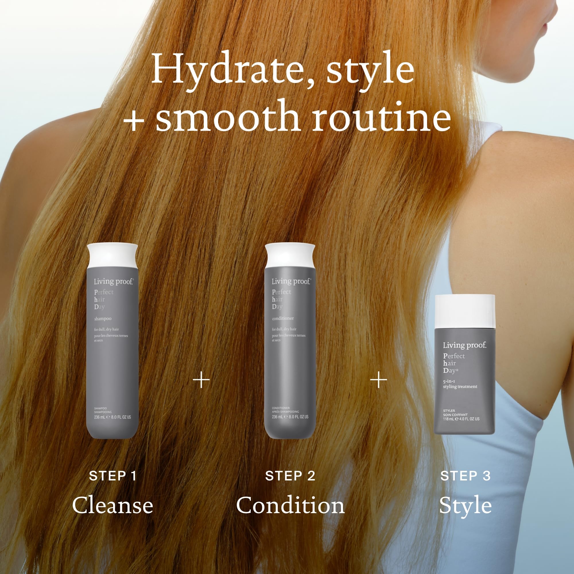 Living Proof Lissage-confort facilite le coiffage quotidien.