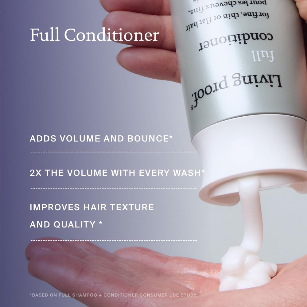 Mousse luxueuse et parfum frais Living Proof pour cheveux faciles à coiffer