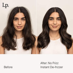 Living Proof No Frizz Instant De-Frizzer – cheveux secs revitalisés et plus faciles à coiffer.