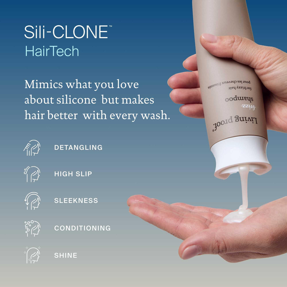 Shampooing Living Proof anti-frisottis, protège contre l’humidité pour une tenue durable