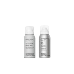 Living Proof poudre-sec Avancée – bouteille visible et sensation de fraîcheur durable.