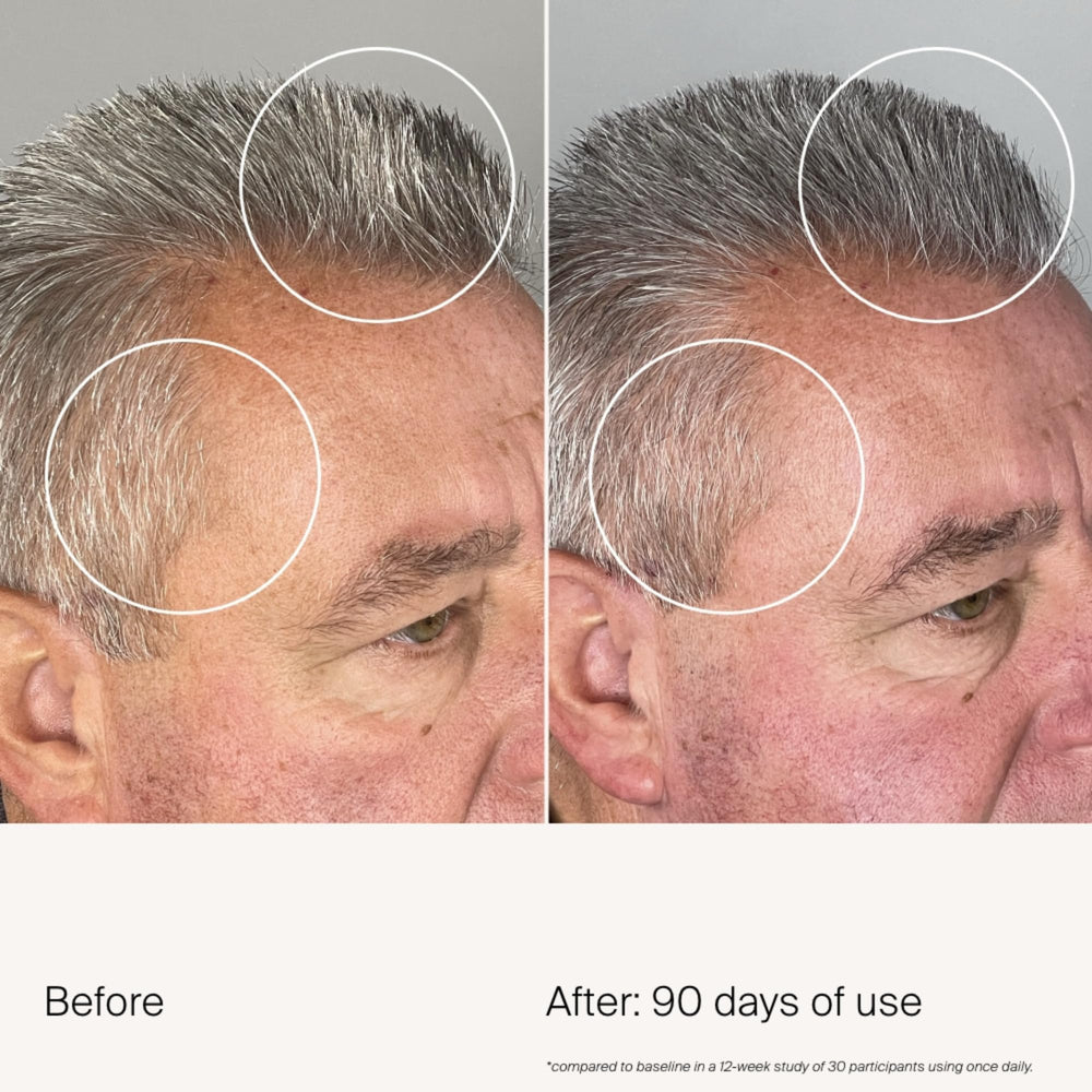 Living Proof Density Serum — réduction visuelle des cheveux gris et look plus jeune.