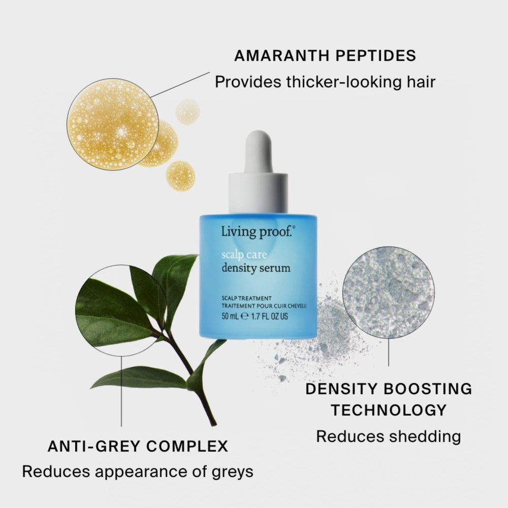 Living Proof Density Serum — densité capillaire accrue et cuir chevelu nourri durablement.