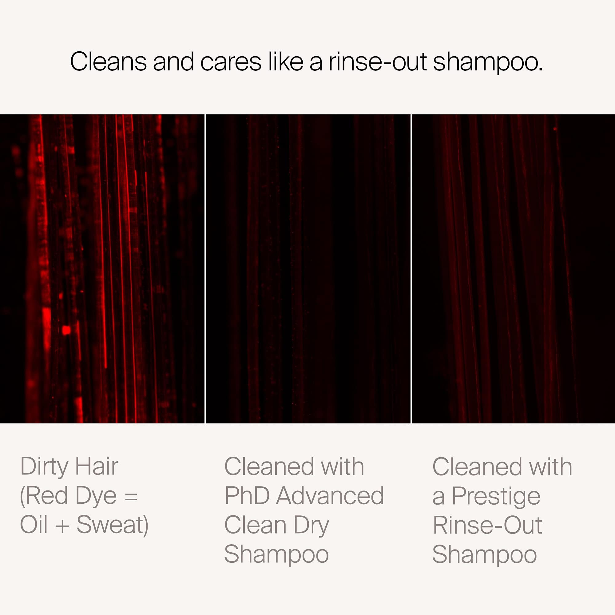 Living Proof Shampoing Sec protège des particules et pollution pour cheveux sains.
