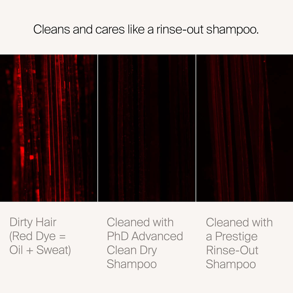 Living Proof Shampoing Sec protège des particules et pollution pour cheveux sains.