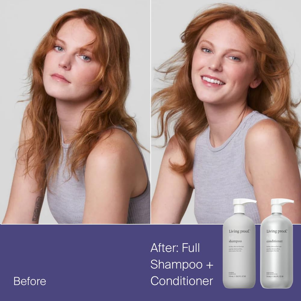 Shampoing Volume Living Proof en gros format, design élégant