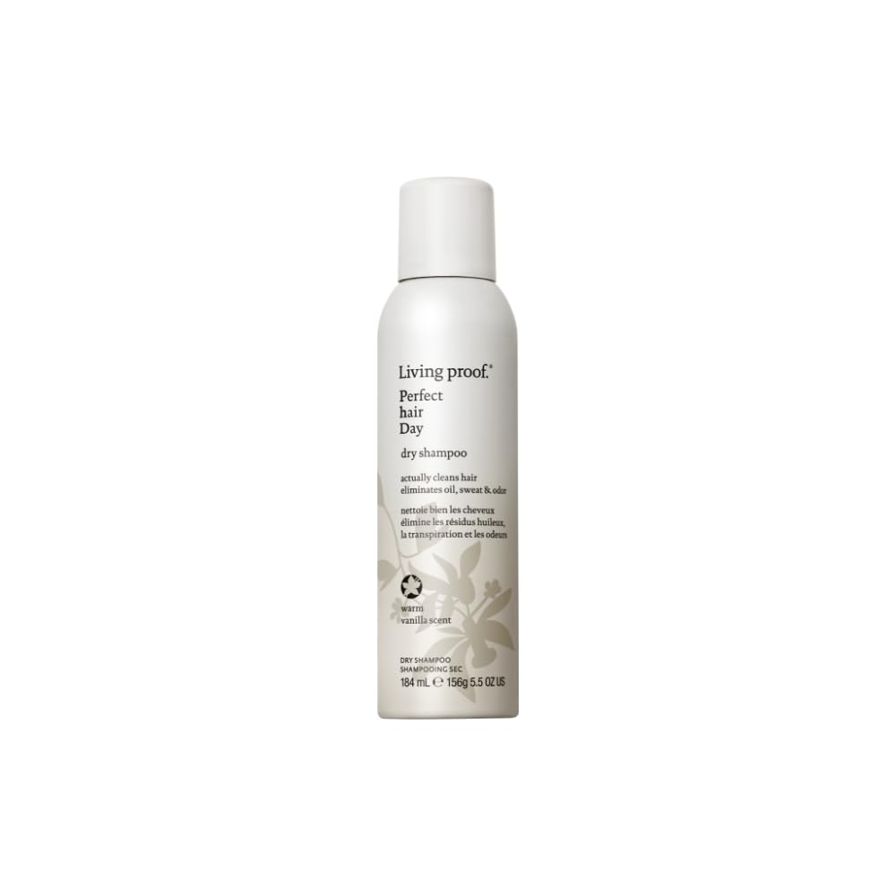 Living Proof Shampooing sec vanille: flacon élégant et fraîcheur immédiate.