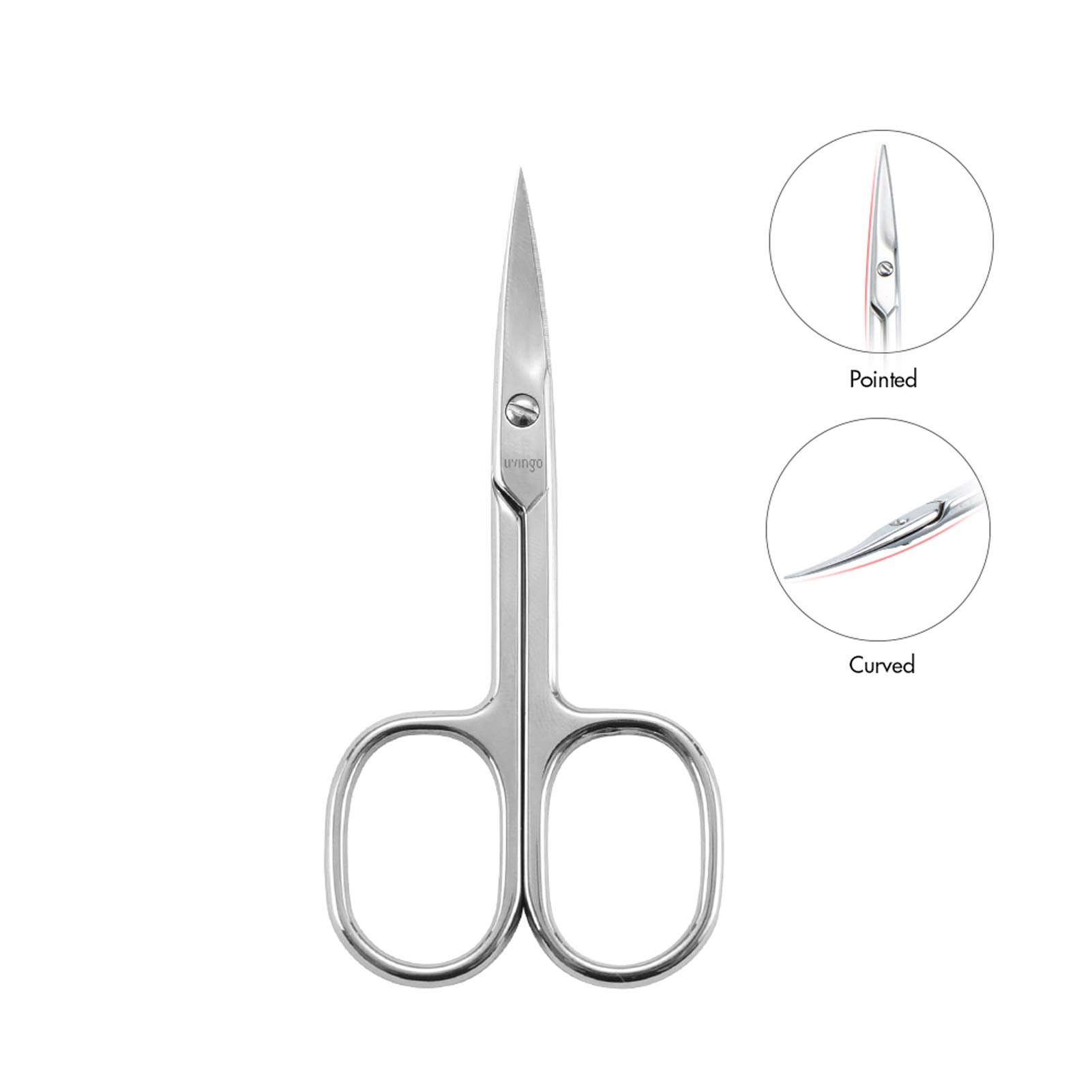 Ciseaux LIVINGO pour ongles et cuticules, polyvalents au quotidien.