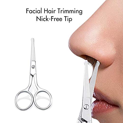 Ciseaux LIVINGO pour sourcils et cils nets pour un regard soigné