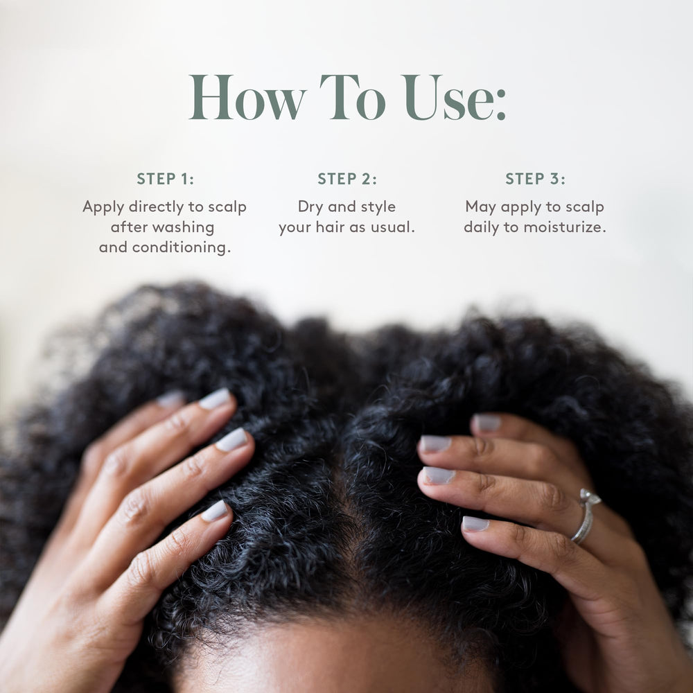 LivSo application avant séchage — prépare les cheveux au coiffage