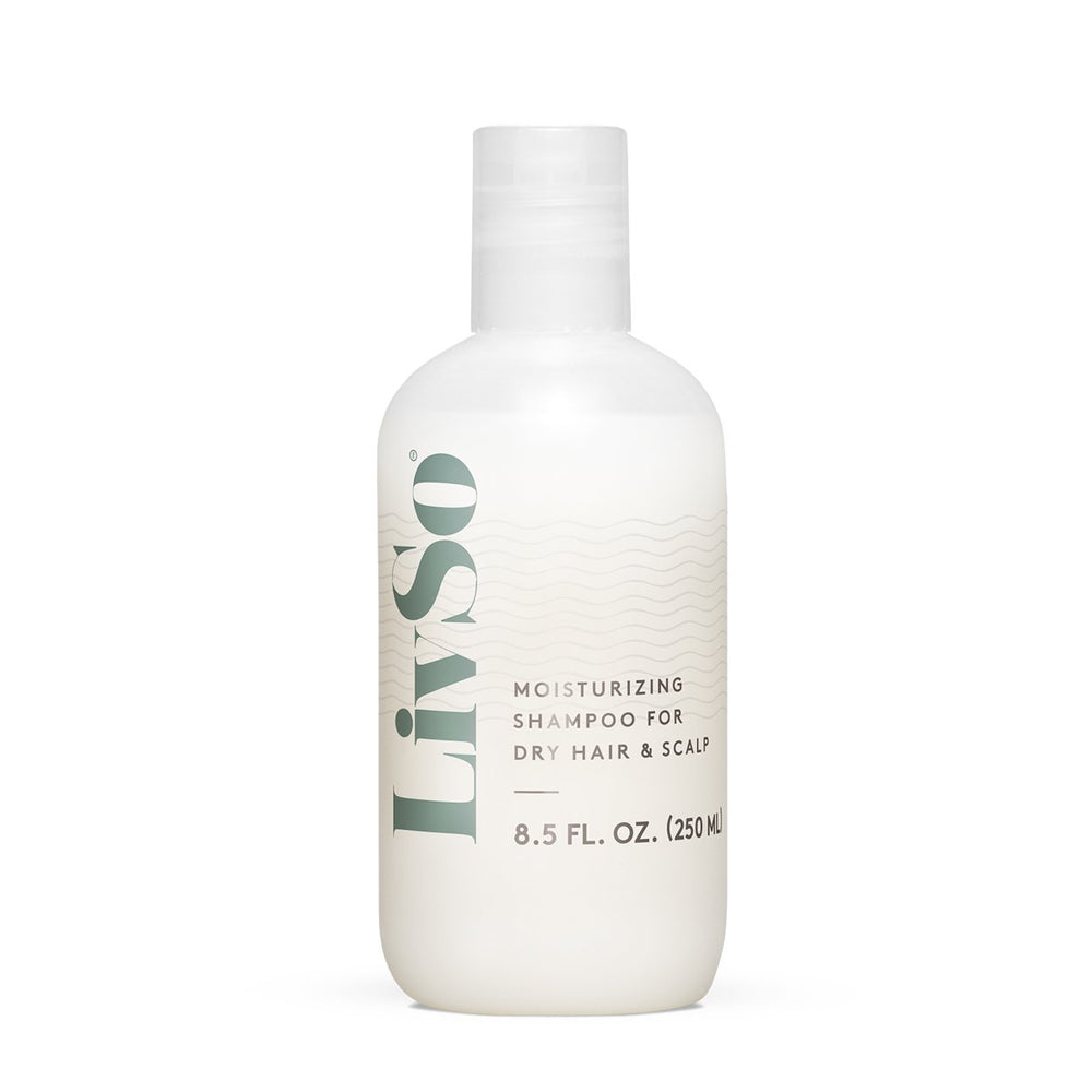 LivSo Shampoing hydratant en bouteille, douceur et hydratation pour cheveux.