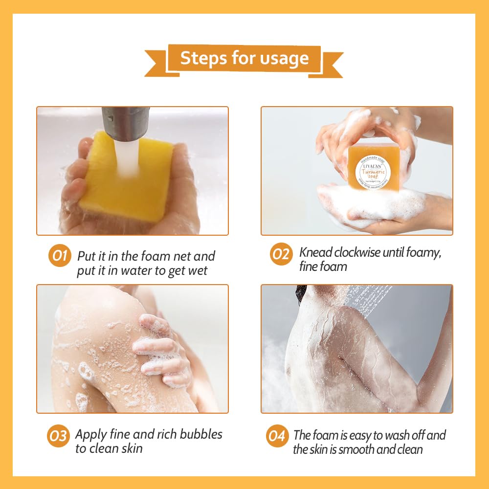 Formule végétale LIYALAN pour peaux sensibles avec curcuma.