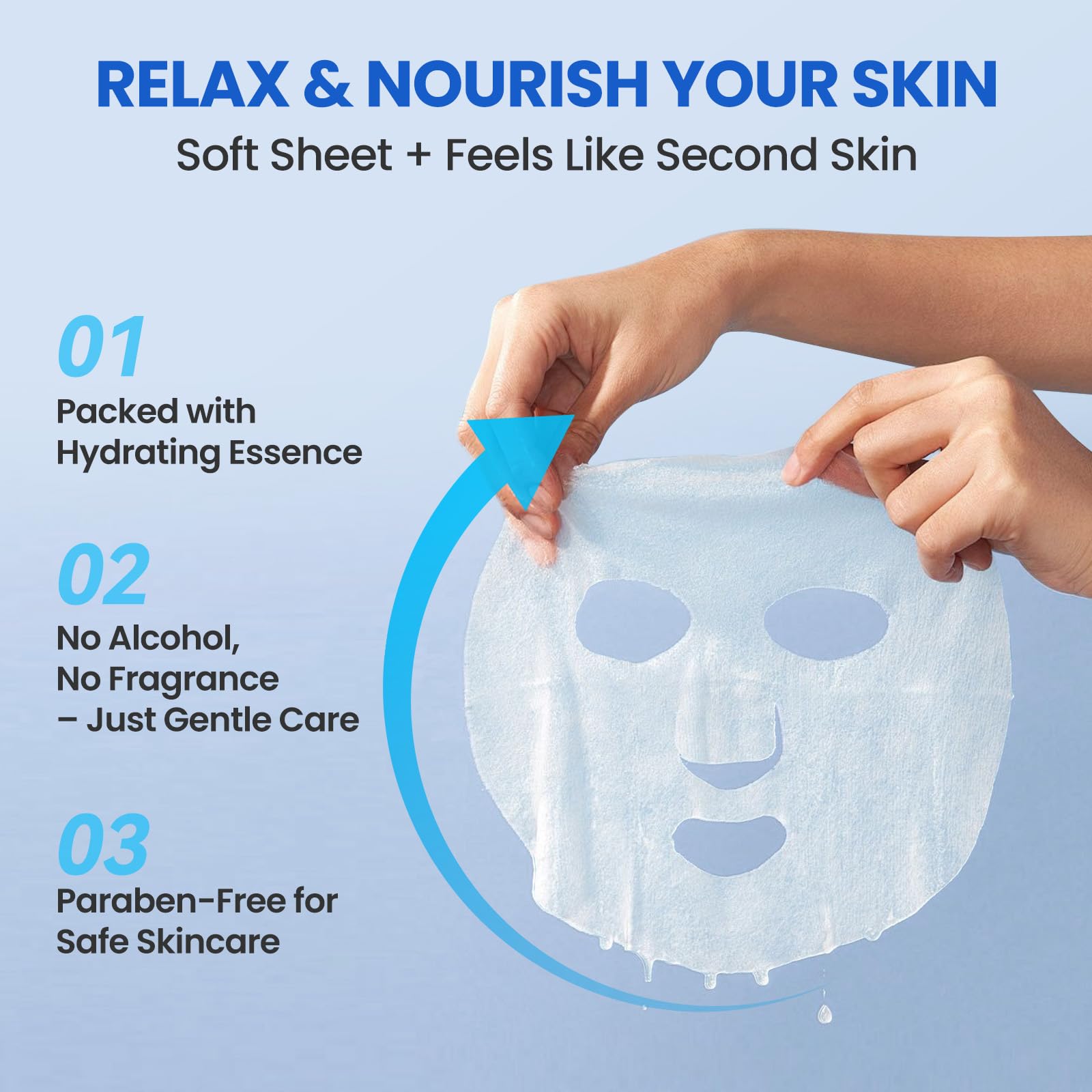 Masque Sakura Liyawudo éclat du teint et luminosité