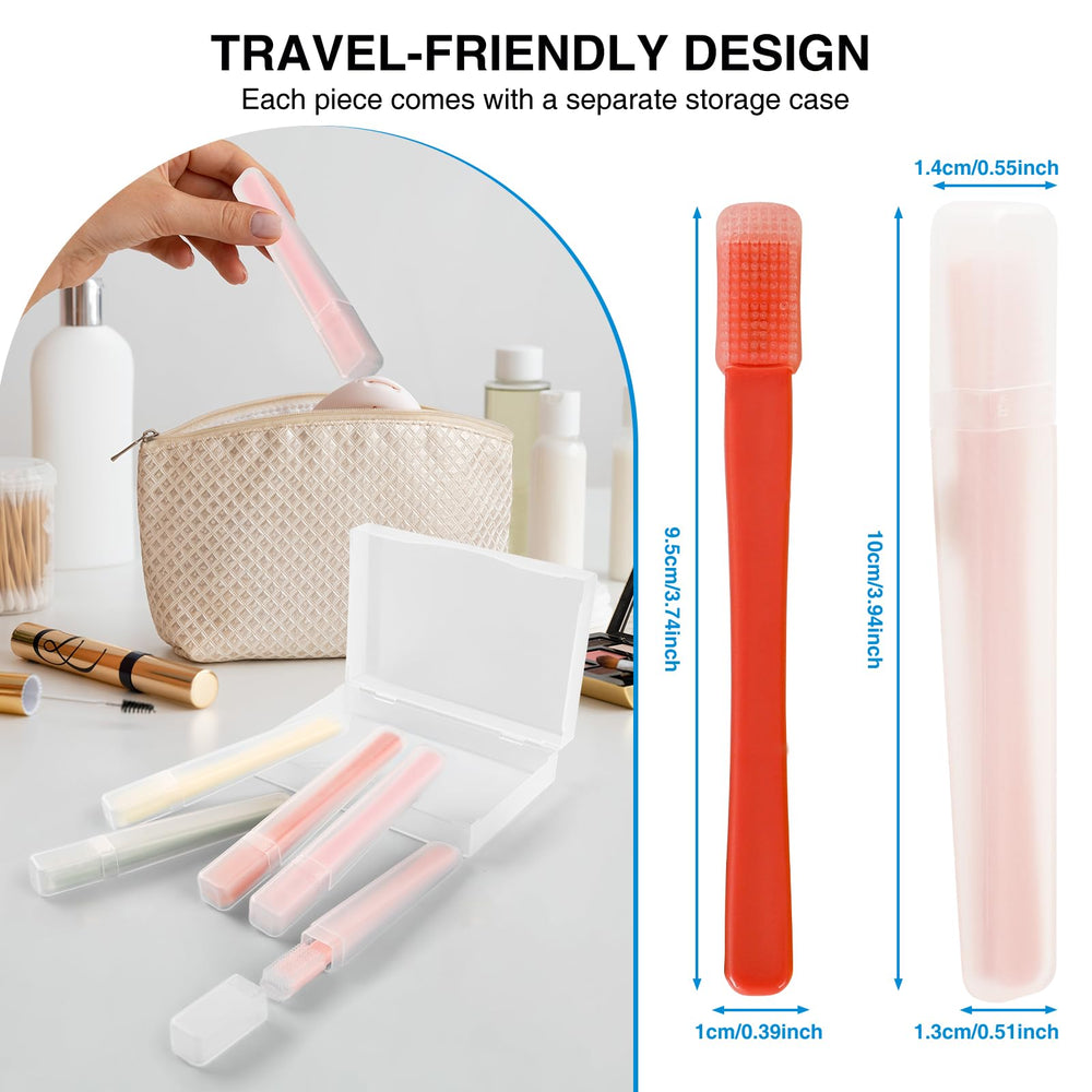 Ensemble de 5 accessoires paupières LIZICH pour le soin quotidien.
