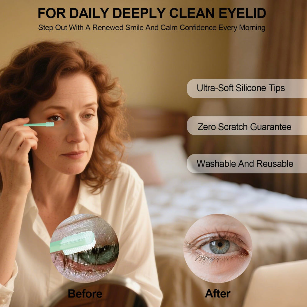 Relief potentiel pour yeux secs grâce au nettoyage ciblé LIZICH.