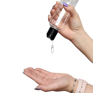 Bouteilles ljdeals sans BPA en PET transparent, sûres et légères