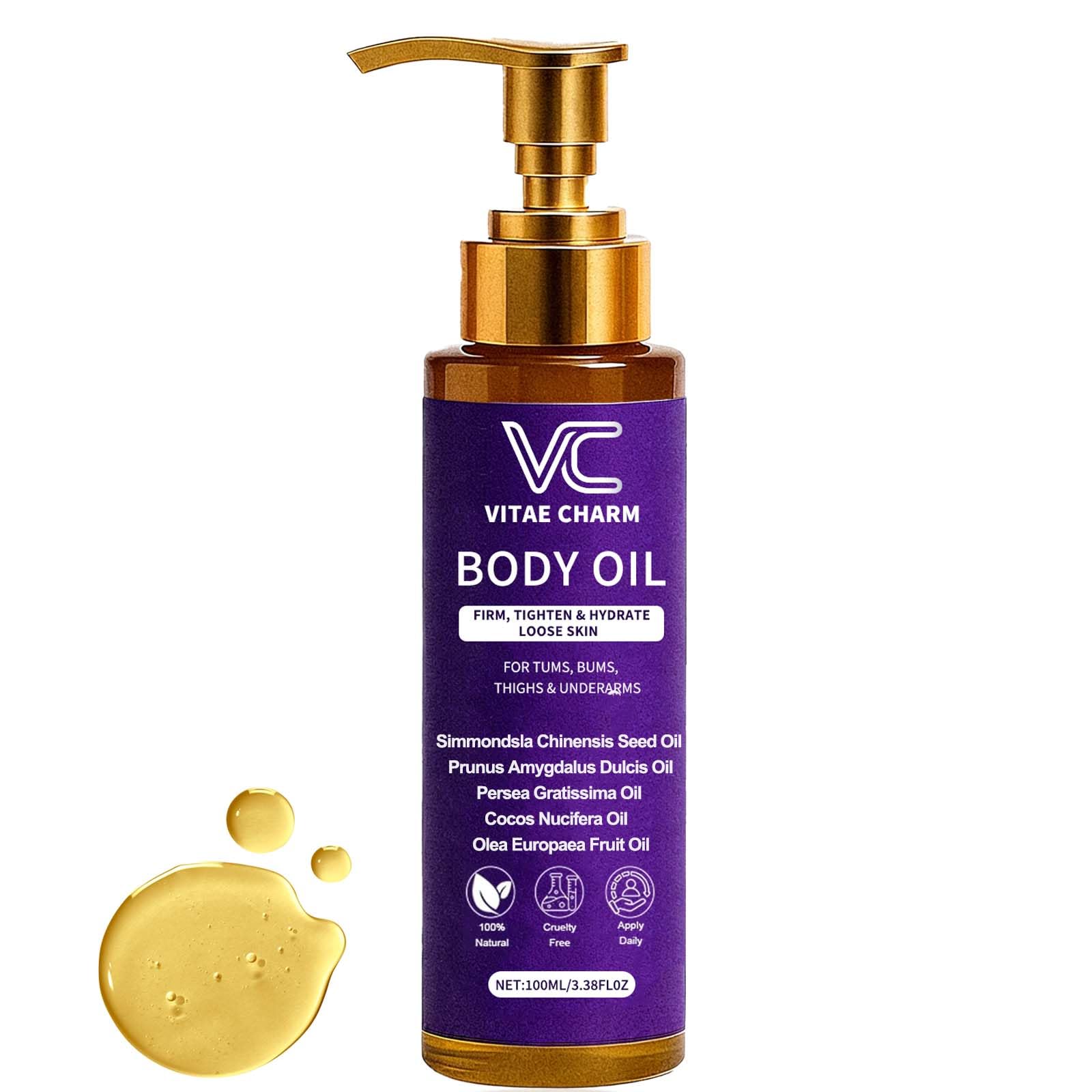 LJOQM Vitae Charm — bouteille élégante pour hydratation profonde et durable.