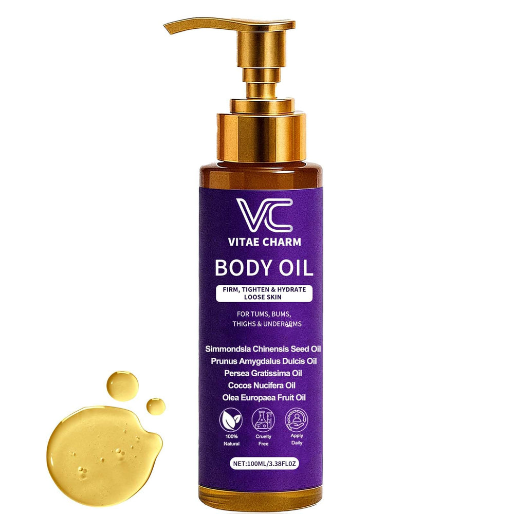 LJOQM Vitae Charm — bouteille élégante pour hydratation profonde et durable.