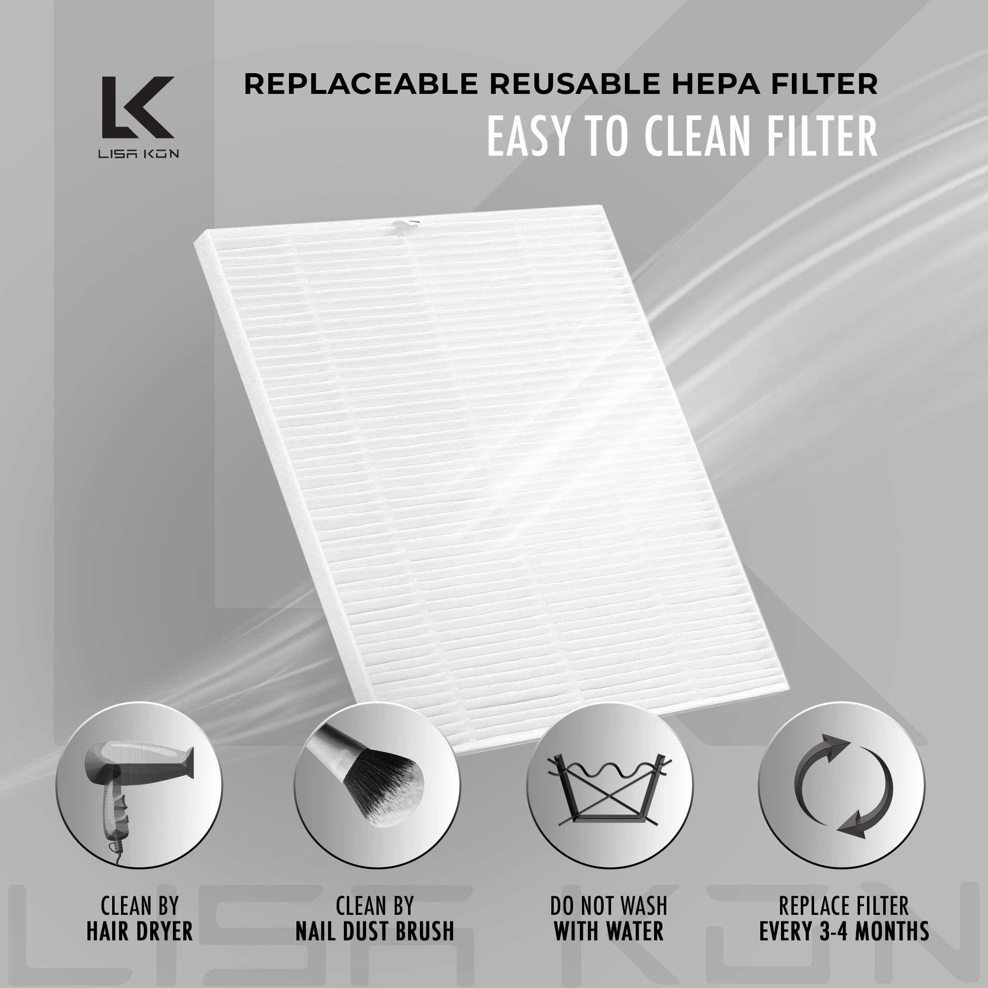 LK LISA KON port USB intégré pour charger des accessoires.